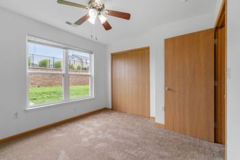 Bedroom with Plush Carpeting
